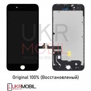 Дисплей Apple iPhone 8 Plus, с тачскрином, Original (Восстановленый), Black