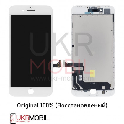 Дисплей Apple iPhone 8 Plus, с тачскрином, Original (Восстановленый), White - ukr-mobil.com