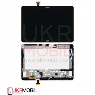 Дисплей Samsung P600 Galaxy Note 10.1, P605 Galaxy Note 10.1, с тачскрином, Black, Original