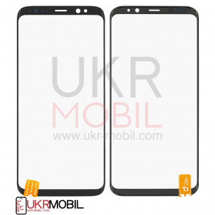 Стекло дисплея Samsung G955 Galaxy S8 Plus, с OCA пленкой, Original, Black
