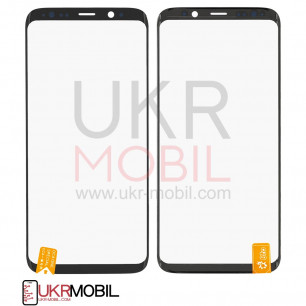 Стекло дисплея Samsung G965 Galaxy S9 Plus, с OCA пленкой, Original, Black