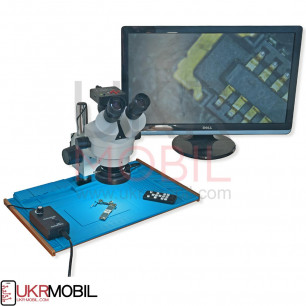 Микроскоп Ya Xun YX-AK33, c камерой 21MP Full HD 1080 60FPS HDMI, с антистатической робочей поверхностью