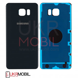 Корпус Samsung N920 Galaxy Note 5 задняя крышка (High Quality) Black