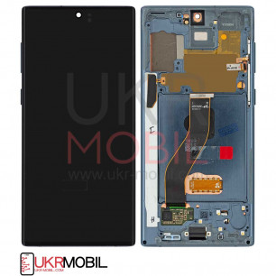 Дисплей Samsung N970 Galaxy Note 10, с тачскрином, рамкой, Original PRC, Black