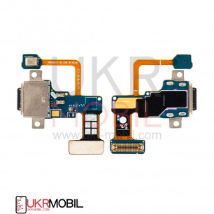 Шлейф Samsung N960 Galaxy Note 9, с разъемом зарядки, с микрофоном, Original