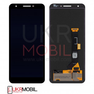 Дисплей Google Pixel 3A, с тачскрином, OLED, Black
