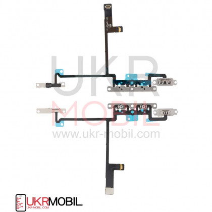 Шлейф Apple iPhone X, с кнопками регулировки громкости, Original PRC, фото № 1 - ukr-mobil.com