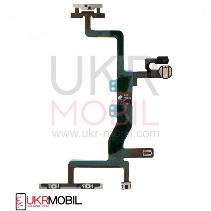 Шлейф Apple iPhone 6S, с кнопкой включения и регулировки громкости, Original PRC, фото № 2 - ukr-mobil.com