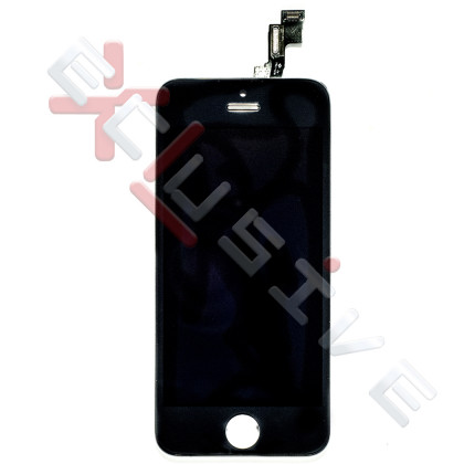 Дисплей Apple iPhone 5S, iPhone 5SE, с тачскрином, High Quality, Black, фото № 5 - ukr-mobil.com