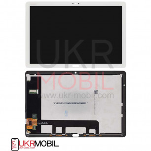 Дисплей Huawei MediaPad M5 Lite 10 (BAH2-L09, BAH2-W19), с тачскрином, Original PRC, White
