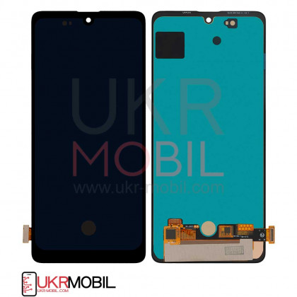Дисплей Samsung A715 Galaxy A71, с тачскрином, OLED (Small LCD), Black, фото № 3 - ukr-mobil.com