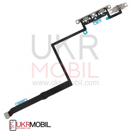 Шлейф Apple iPhone 11 Pro Max, с кнопками регулировки громкости, Original PRC, фото № 2 - ukr-mobil.com