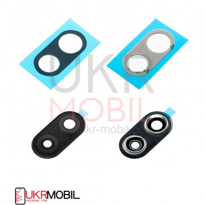 Стекло камеры Huawei P Smart Plus (INE-LX1, INE-LX2), Nova 3i, с рамкой, Black, фото № 1 - ukr-mobil.com