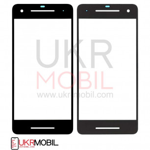 Стекло дисплея Google Pixel 2, Original, Black