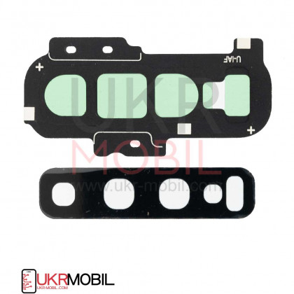 Стекло камеры Samsung G975 Galaxy S10 Plus, с рамкой, Black, фото № 2 - ukr-mobil.com