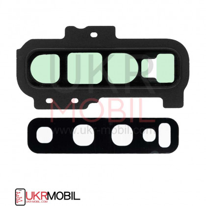 Стекло камеры Samsung G975 Galaxy S10 Plus, с рамкой, Black, фото № 1 - ukr-mobil.com