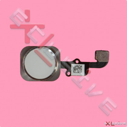 Шлейф Apple iPhone 6, кнопка Home, White, фото № 1 - ukr-mobil.com