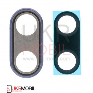 Стекло камеры Huawei P20 (EML-L29, EML-L09), с рамкой, Purple
