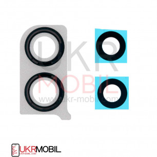 Стекло камеры Huawei Honor 8X (JSN-L21, JSN-L22, JSN-L42), с рамкой, Black