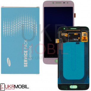 Дисплей Samsung J250, Galaxy J2 2018, GH97-21339C (SERVICE PACK ORIGINAL) с тачскрином Pink