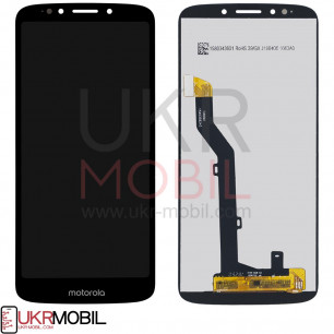 Дисплей Motorola XT1944 Moto E5, с тачскрином, Black