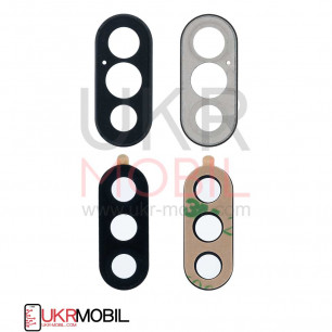 Стекло камеры Xiaomi Redmi S2, с рамкой, Black
