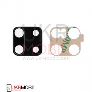 Стекло камеры Xiaomi Redmi Note 9, Redmi Note 9 Pro, Redmi Note 9S, Black