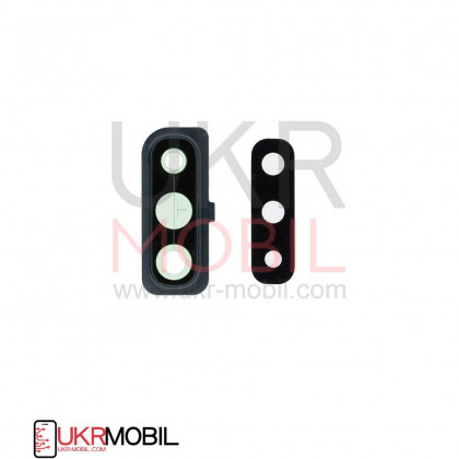Стекло камеры Samsung A505 Galaxy A50, с рамкой, Black - ukr-mobil.com
