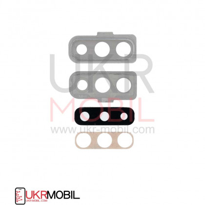 Стекло камеры Samsung A705 Galaxy A70, с рамкой, Silver - ukr-mobil.com