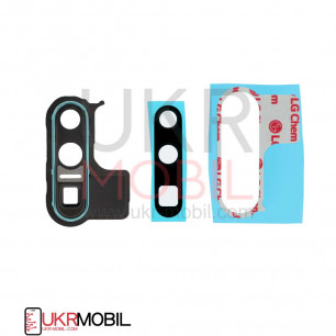 Стекло камеры Huawei P30 Pro (VOG-L09, VOG-L29), с рамкой, Blue