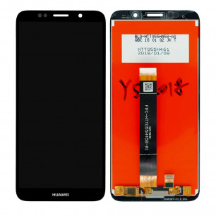 Дисплей Huawei Y5 2018 (DRA-L21), Y5 Prime 2018 (DRA-L22), Honor 7A (DUA-L22), Honor 7S, Honor 7 Play, с тачскрином, High Quality, Black