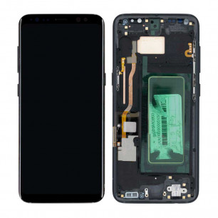 Дисплей Samsung G950 Galaxy S8, с тачскрином, с рамкой, Original PRC, Black