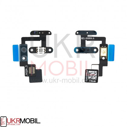 Шлейф Apple iPad Mini 4 (A1538, A1550), кнопка включения, с микрофоном - ukr-mobil.com