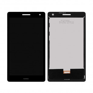 Дисплей Huawei MediaPad T3 7 3G, T3-701, BG-U01, BG2-U01, с тачскрином, Original PRC, Black