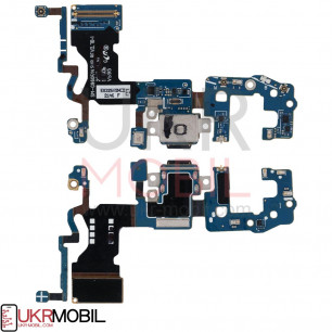 Шлейф Samsung G960 Galaxy S9, с разъемом зарядки, микрофоном, Original
