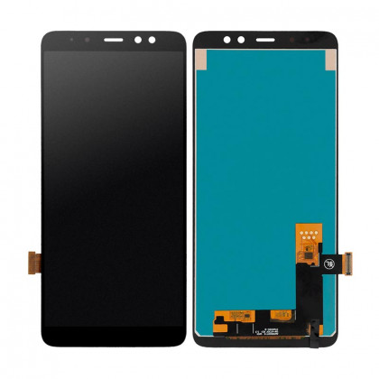 Дисплей Samsung A730 Galaxy A8 Plus 2018, с тачскрином, INCELL, Black, фото № 1 - ukr-mobil.com