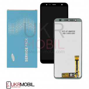 Дисплей Samsung J415 Galaxy J4 Plus 2018, GH97-22582A (SERVICE PACK ORIGINAL) с тачскрином, Black