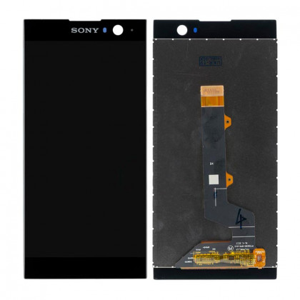 Дисплей Sony H3113 Xperia XA2, H3123 Xperia XA2, H3133 Xperia XA2, H4113 Xperia XA2, H4133 Xperia XA2, с тачскрином, с рамкой, Black, фото № 3 - ukr-mobil.com