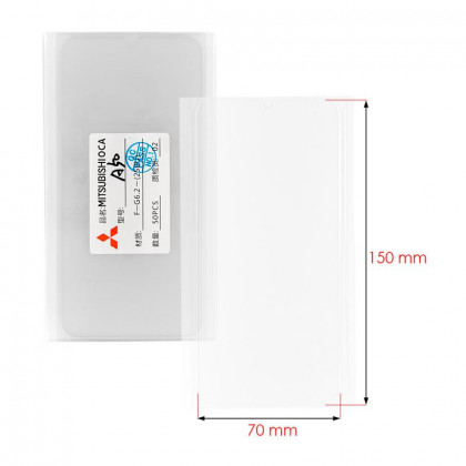 OCA пленка Samsung A505 Galaxy A50, 150 mm x 70 mm, 250 um, фото № 1 - ukr-mobil.com