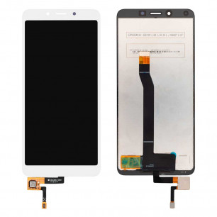 Дисплей Xiaomi Redmi 6, Redmi 6A, с тачскрином, High Quality, White