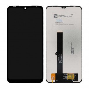 Дисплей Motorola G8 Play (XT2015), с тачскрином, Original PRC, Black