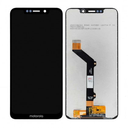 Дисплей Motorola XT1941-4 Moto One, XT1941-2 Moto P30 Play, с тачскрином, Original PRC, Black - ukr-mobil.com