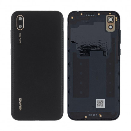 Задняя крышка Huawei Y5 2019 (AMN-LX9/AMN-LX1/AMN-LX2/AMN-LX30), со стеклом камеры, High Quality, Modern Black - ukr-mobil.com