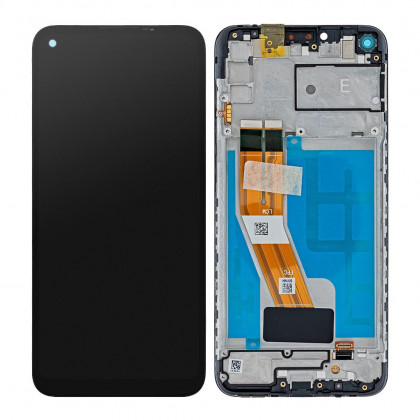 Дисплей Samsung M115 Galaxy M11 2020, GH81-18736A, с тачскрином, рамкой, Service Pack Original, фото № 3 - ukr-mobil.com