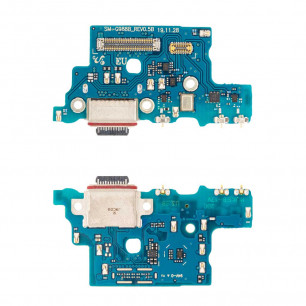 Шлейф Samsung G988 Galaxy S20 Ultra, с разъемом зарядки, микрофоном, Original PRC