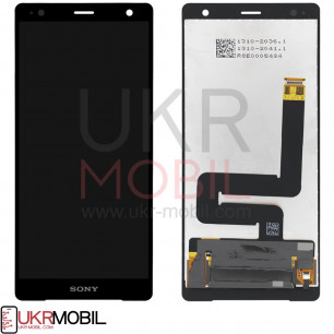 Дисплей Sony H8266 Xperia XZ2, с тачскрином, Original, Black