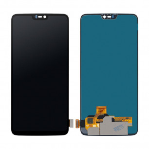 Дисплей OnePlus 6, с тачскрином, OLED, Black