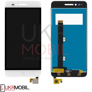 Дисплей ZTE Blade A601, с тачскрином, White