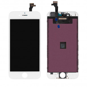 Дисплей Apple iPhone 6, с тачскрином, High Quality, IPS White