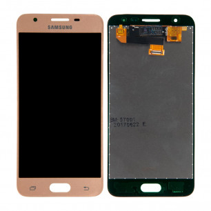 Дисплей Samsung G570 Galaxy J5 Prime, с тачскрином, Original PRC, Gold